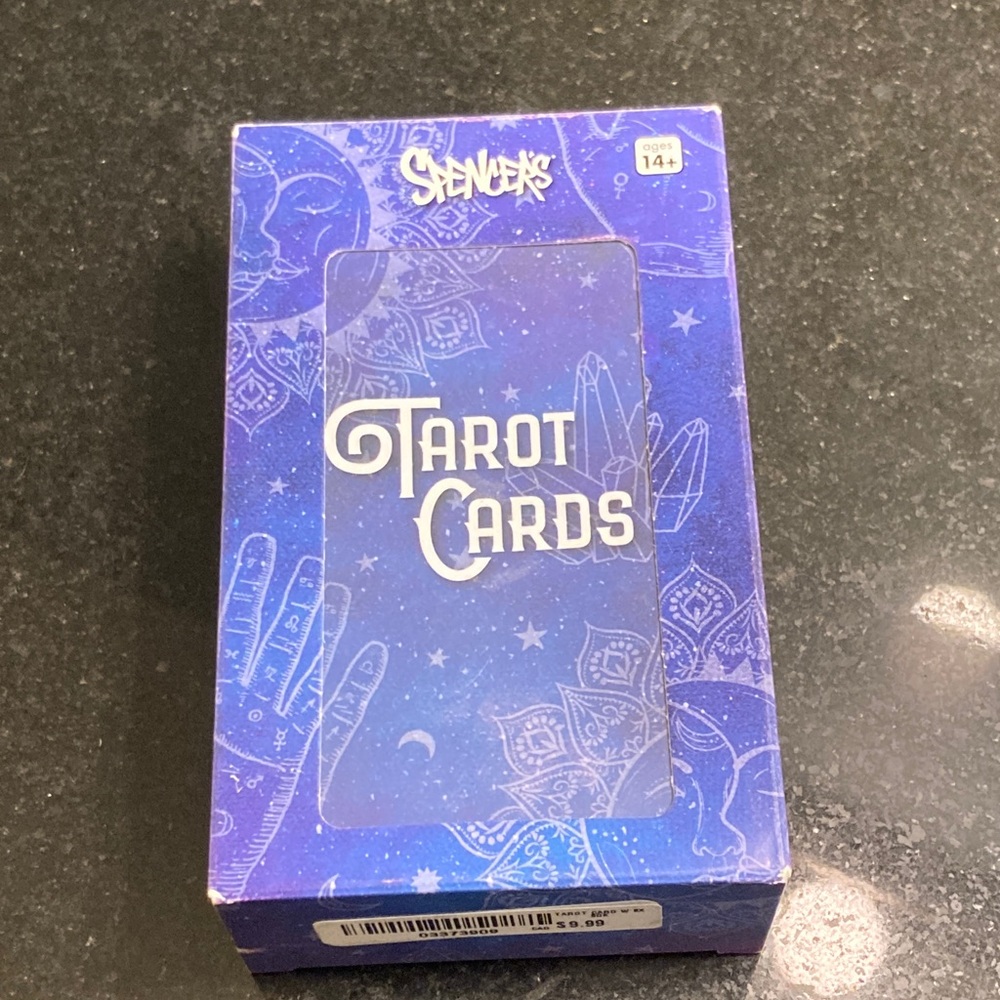 2/15* Spencer's Blue Tarot Card Set